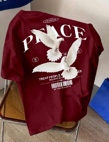 Tricou SHEIN, rosu