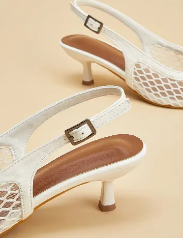 Pantofi SHEIN, alb