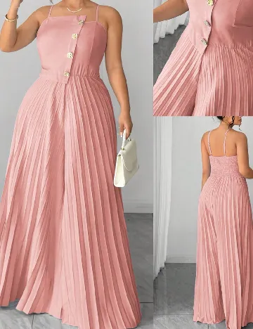Salopeta SHEIN CURVE, roz