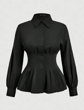 Camasa SHEIN CURVE, negru
