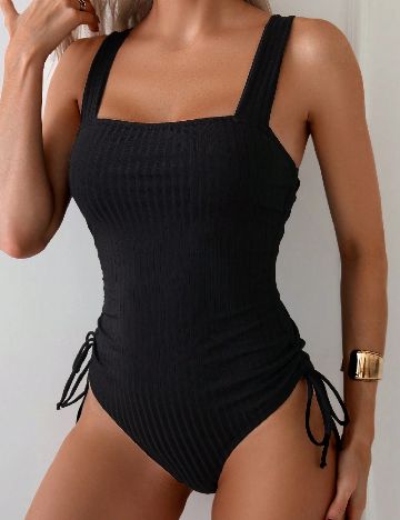 Costum de baie SHEIN, negru