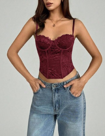 Corset SHEIN, visiniu