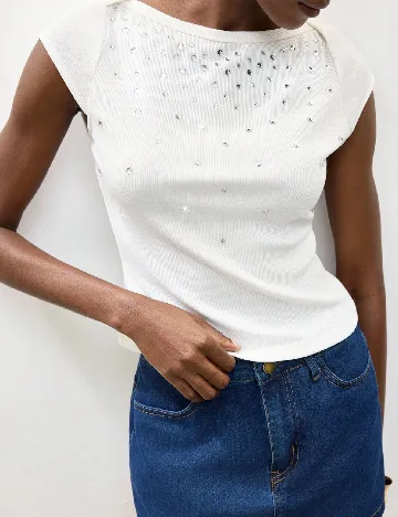 Tricou SHEIN, alb