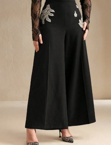 Pantaloni Anewsta Curve, negru