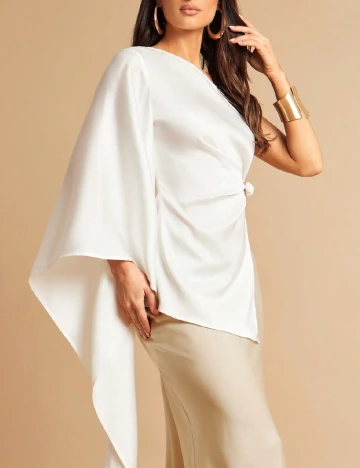 Bluza Silquee, alb