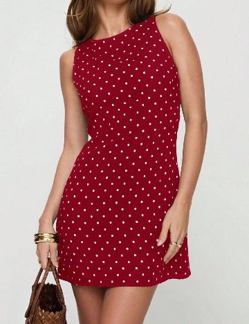 Rochie scurta SHEIN, rosu
