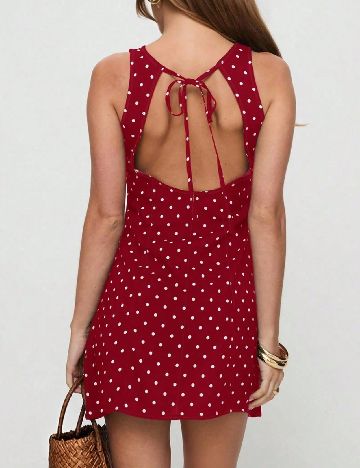Rochie scurta SHEIN, rosu