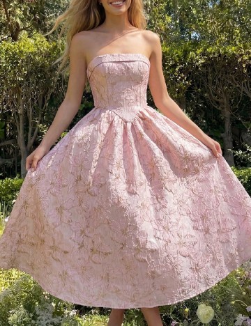 Rochie medie SHEIN, roz