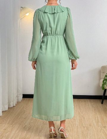 Rochie lunga SHEIN, verde