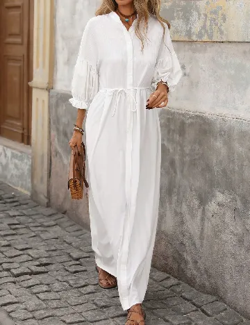 Rochie lunga SHEIN, alb