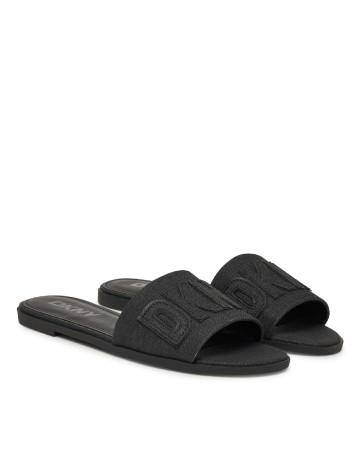 Slapi DKNY, negru