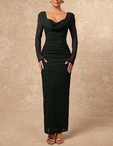 Rochie lunga SHEIN, negru