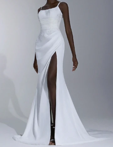 Rochie lunga SHEIN, alb