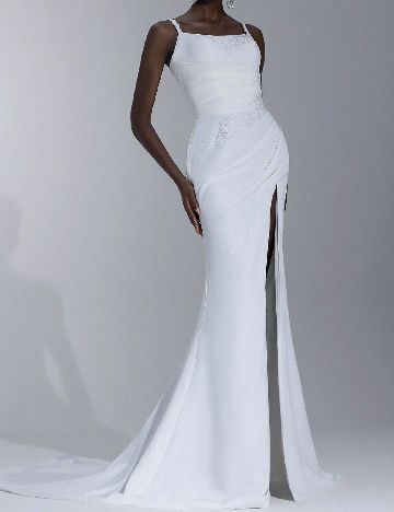 Rochie lunga SHEIN, alb