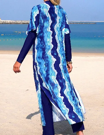 Costum de baie SHEIN, albastru