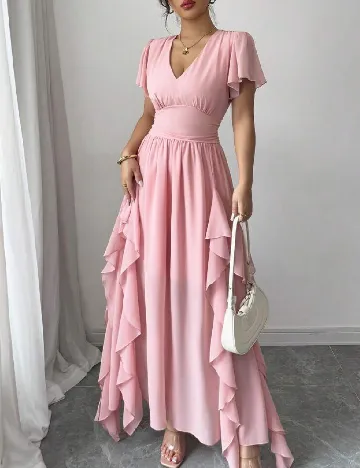 Rochie lunga SHEIN, roz