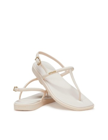 Sandale Crocs, crem