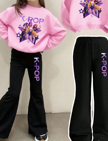 Compleu Shein Kids, mix culori