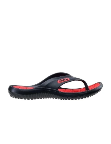 Slapi AquaWave, negru/rosu