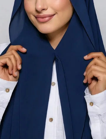 Esarfa SHEIN, albastru