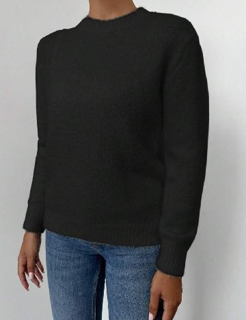 Bluza SHEIN, negru
