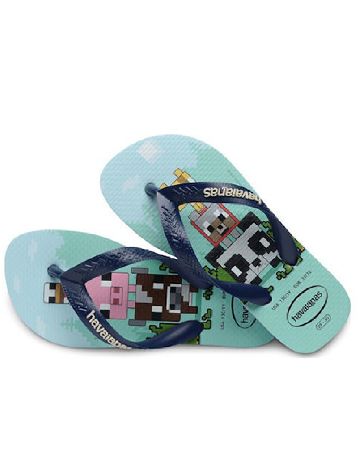 Slapi havaianas, albastru