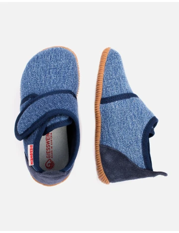 Papuci de Casa Giesswein, albastru