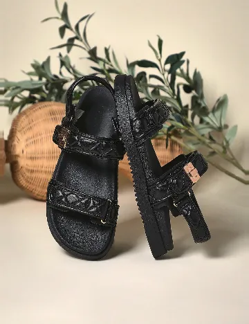 Sandale SHEIN, negru