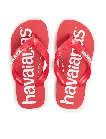 Slapi havaianas, rosu