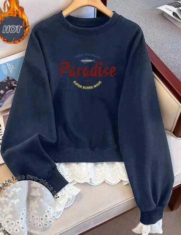 Bluza SHEIN, albastru