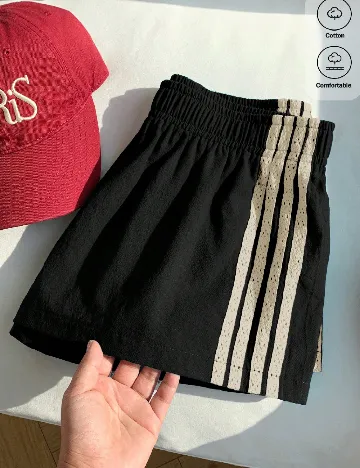 Pantaloni scurti SHEIN, negru