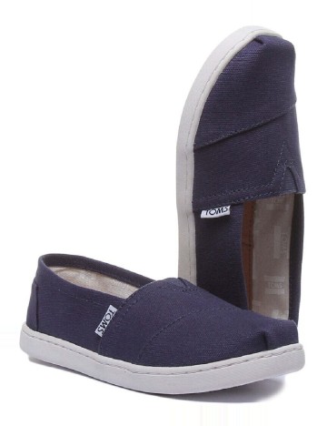 Espadrile TOMS, bleumarin