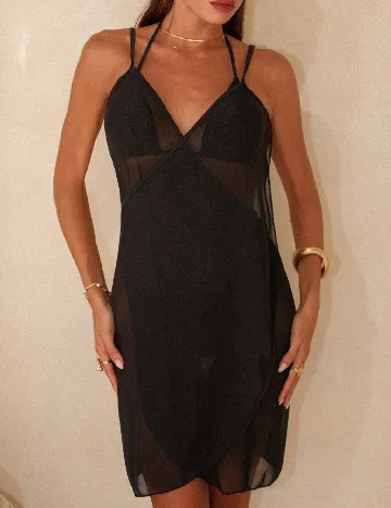 Rochie de plaja SHEIN, negru