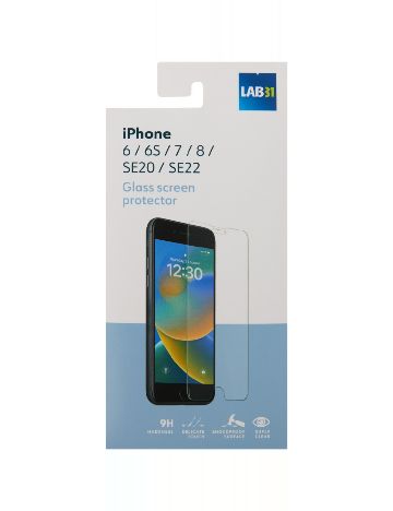 Folie sticla iPhone 6/6S/7/8/SE20/SE22 LAB 31, transparent