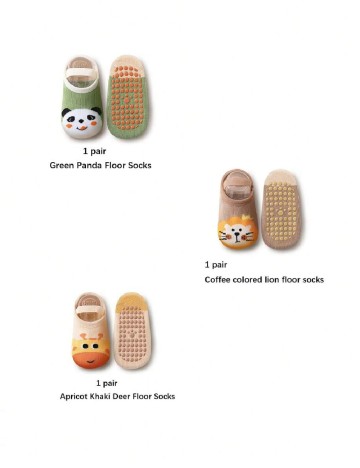 Set sosete 3 perechi Shein Kids, mix culori