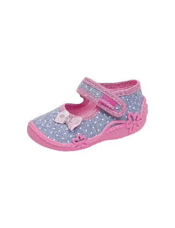 Pantofi Viggami, albastru/roz