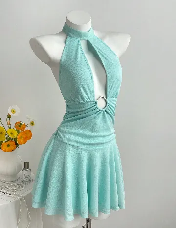 Rochie scurta SHEIN, turcoaz