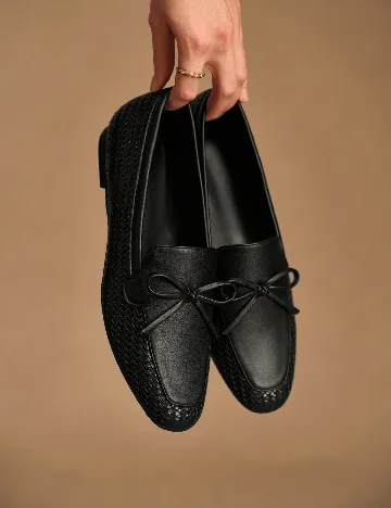 Mocasini SHEIN, negru