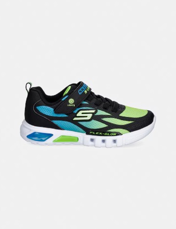 Adidasi cu luminite SKECHERS, mix culori