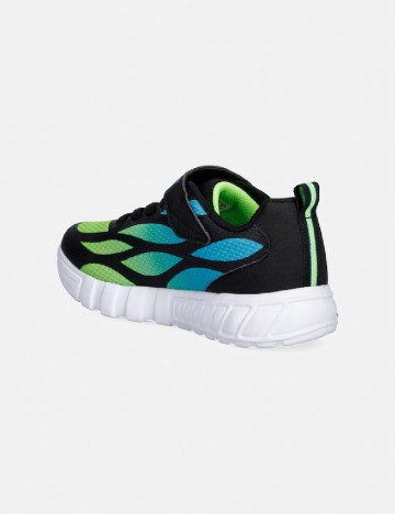 Adidasi cu luminite SKECHERS, mix culori