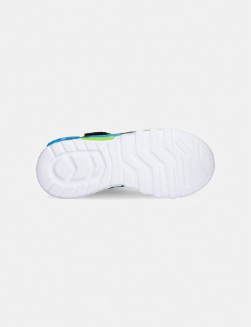 Adidasi cu luminite SKECHERS, mix culori