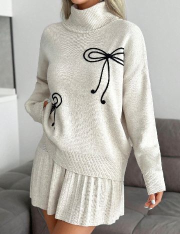 Bluza SHEIN, ecru