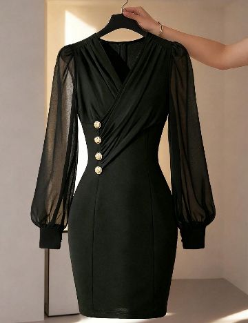 Rochie scurta SHEIN, negru