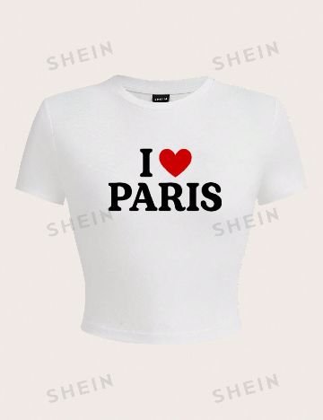 Tricou SHEIN, alb