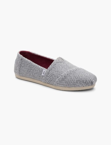 Espadrile TOMS, gri