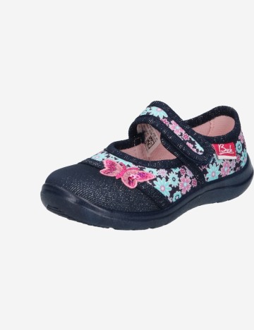 Pantofi Beck, floral print