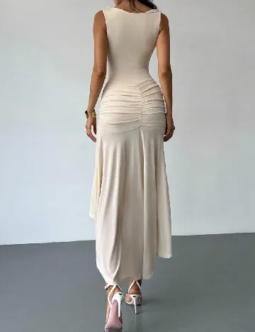 Rochie medie SHEIN, crem