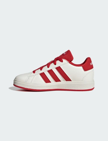 Adidasi Adidas, alb/rosu