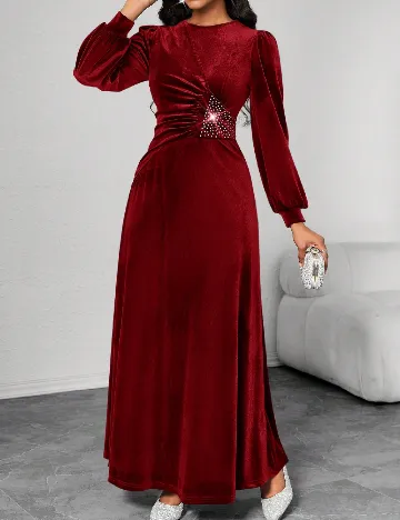 Rochie lunga SHEIN, rosu