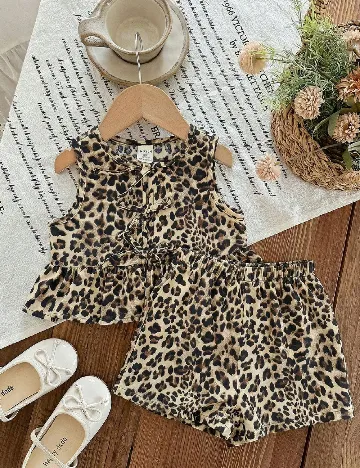 Compleu Shein Kids, animal print